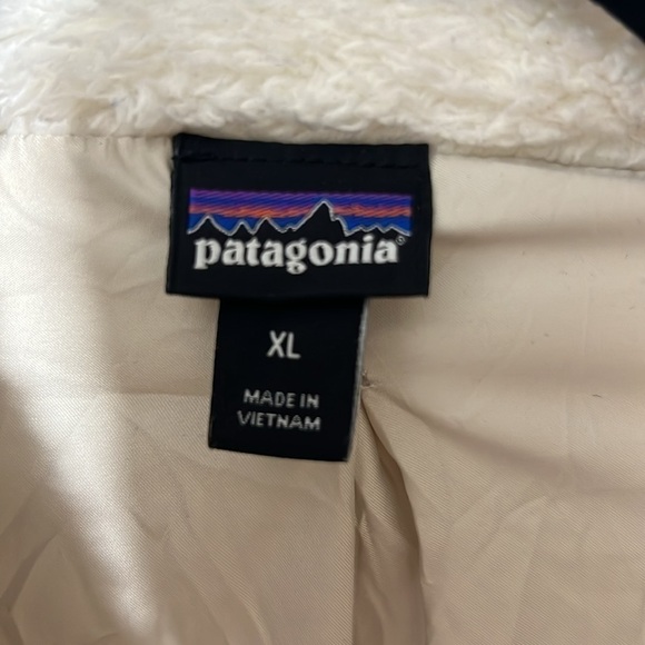 Patagonia  zip jacket Size extra large, creamy/white - Picture 3 of 5